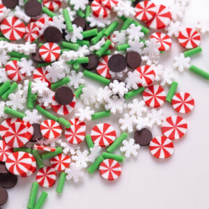 Snowflakes + candy + chocolate chips / 10g a pack