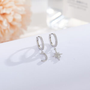 EK96 Star and Moon Ear Buckle