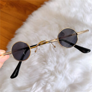 Gold frame Black