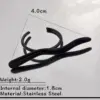 Wholesale Halloween New Style Black Stainless Steel Ring Snake Hand Dark Character Twisted Dark Ring Colorful Festival Suitable Men Women Matching Photography