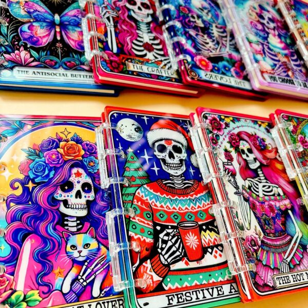 Wholesale Skull Tarot Series TK Explosions Acrylic Notebook Handbook Exquisite Loose-leaf Book A7A5