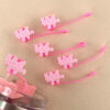 Wholesale Valentine's Day Series Suction Tube Cover Suction Cap Silicone Dust Cap Plug Cute Animation Straw Decoration Products