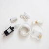 oly-50dc7d5e2053ccfd5ad1621ab94da6a0 Wholesale Christmas Tree Light String Warm White Lighting LED Low Pressure Light Anti-Electric Shock Button Battery Copper Light Christmas Light
