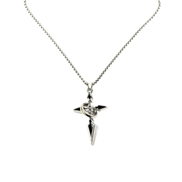 Wholesale Cross Pendant Men's Necklace Men's Fashion Brand All-match Chain Accessories Men's Fashion Sweat Pendant Titanium Steel Chain