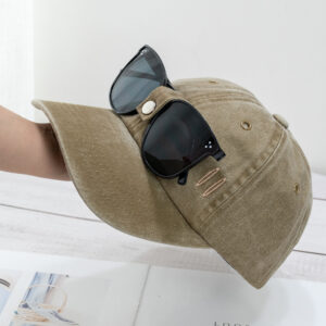 Light plate glasses-khaki / Adjustable