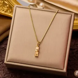 Opal Bamboo Joint Box Chain
