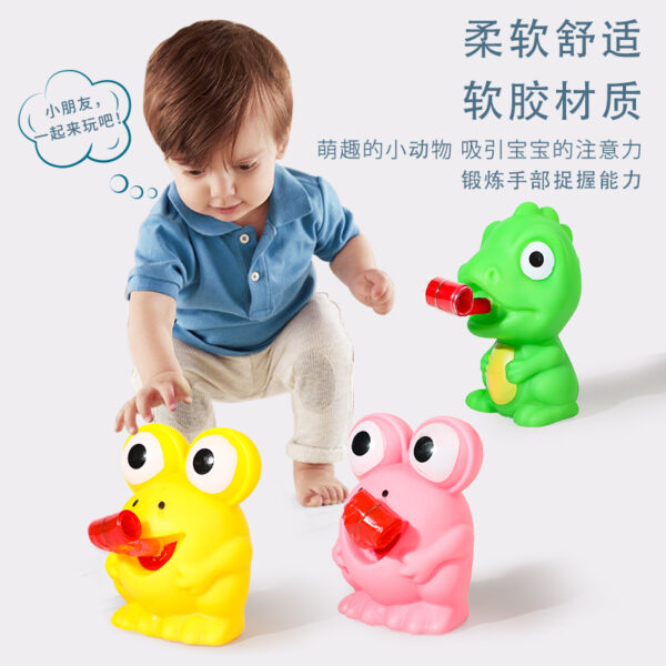 oly-5122f119d18a47d10b1e5a16f76c8c10 Wholesale Tongue voice frog pinch music big eye frog bb call small dinosaur slow rebound toy decompression toy vent ball