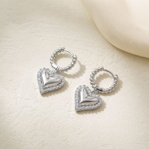 Wholesale [Love Earrings 33 Style] ’S Earrings, Fashionable and Simple Earrings, Versatile