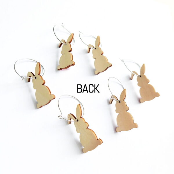 oly-51388934daff203d04fd67fb1638b7f1 Wholesale Easter Cute Printed Spring Flower Leopard Print Egg Pom-Pom Tail Rabbit Earrings