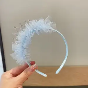 6-Blue Mesh Crown