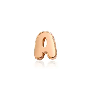 Rose Gold Letter A