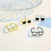 oly-519ee97d4c141ad9366989c9fdb4ef8e Wholesale Mini Between-finger Glasses Ring Women's Distinctive Creative Opening Adjustable Dieting Finger Ring Couple's Ring Tide