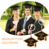 oly-51b83ed0e91309119eb8220b6f0ec27d Wholesale Graduation Season Bachelor's Hat Keychain Pendant Acrylic Flat Double-Sided Decorative Gift