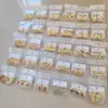 Wholesale Gold-plated Metal Earrings Non-fading Minimalist Women Jewelry Accessories Geometric