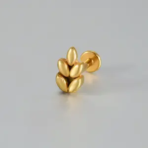 Grain-Gold / Rod Thickness * Rod Length 1.2x8mm