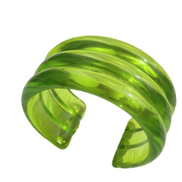 oly-51e6cfd7e18f2e1d9a230e6de32b9d5b Wholesale Simple Three-layer Resin Bracelet Retro Texture Bracelet Open Ring Bracelet Personalized Jewelry