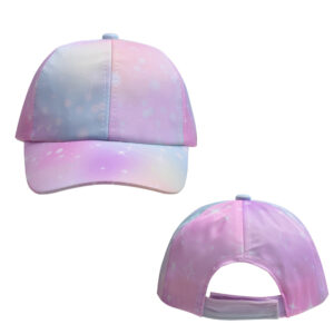 Starry Sky tie-dye-purple / Free size-adjustable (50-54)