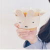 Wholesale Taobao same cartoon rabbit shape beverage cup set outdoor travel milk tea insulated bottle set