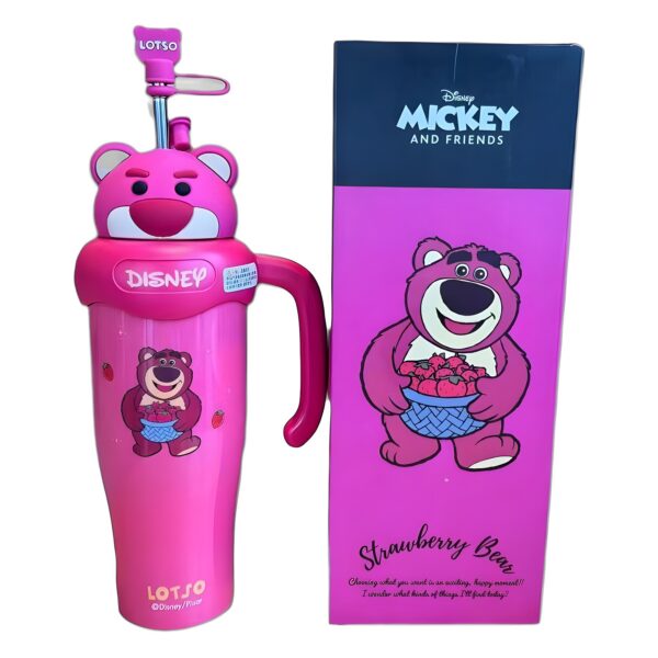Wholesale  304 Stainless Steel Insulated Mug, Large Capacity Cartoon Style, with Handle,