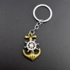 oly-52a40a70029548d041d017392fcbd69e Wholesale direct supply personalized retro pirate ship keychain anchor will turn keychain pendant ornaments