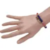 Wholesale Colorful Soft Clay Bracelet Independence Day Red White Blue Simple Versatile Stackable Women's Star Pattern Jewelry