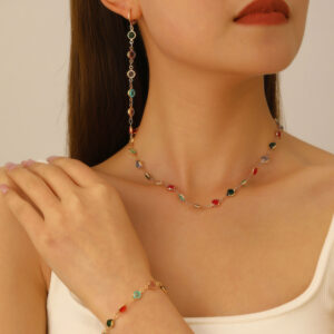 Earrings+necklace+bracelet