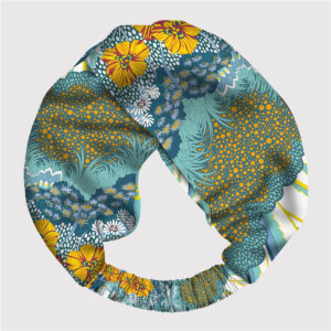 Cross hair bands -19 / twill silk
