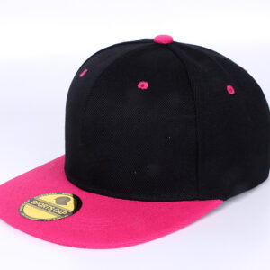Rose red + black / Hat circumference 55-59cm, adjustable