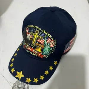 Navy Blue - Flag on the Side / 【Printed Version】-Adjustable