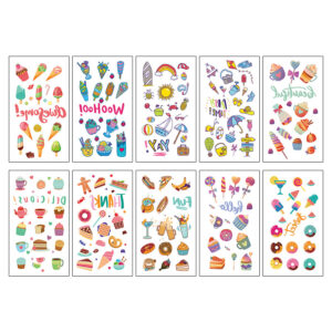 Dessert A series 10 sheets/set / 68*120MM