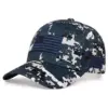 oly-53869f1882ce9f3acd1971f1ca34479c Wholesale American Flag Women's Casual Outdoor Baseball Cap With Curved Brim, Polyester Material Featuring Embroidery
