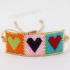 Wholesale Valentine's Day Love PatternAntique Rice Beads  Hand-woven Personalized Couple