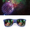 Wholesale Blackt Celebrity Valentine's Day Gift Love Light Diffraction Special Effects Glasses Creative Fireworks Sunglasses