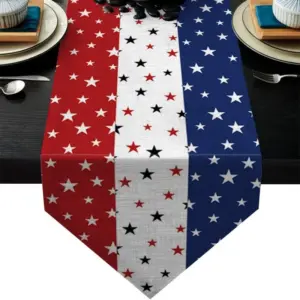 Red, Blue and White / 33*229cm/130 Grams