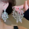 Wholesale Silver Bird Earrings For Women Featuring Copper With Zircon Inlay And 304 Stainless Steel Ear Pins