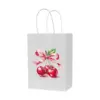 Wholesale Cherry Bow Gift Bag Handheld Fruit Party Favor Thanksgiving Christmas Gift Wrapping Paper Bag Casual Valentine's Day Gift