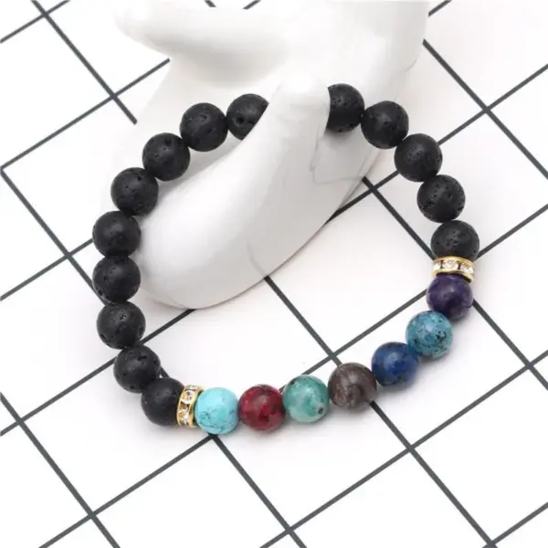 oly-5420c42ca3ad9200b6321f82bdb47b06 Wholesale Fashion Printing Natural Stone No Inlaid Bracelets In Bulk