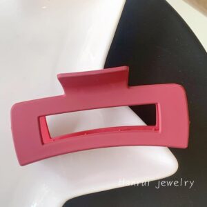 Frosted wine red -10.5cm / 10.5cm