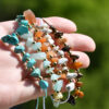 oly-54301bf4497673672b1e2f400a3b80be Wholesale fashion hand-woven irregular gravel beaded crystal bracelet Bohemian adjustable hand rope