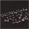 oly-546d8ba46962bcf46dcca124ca1f6620 Wholesale 316L Stainless Steel Copper Ear Cartilage Rings & Studs Flower Waterproof Non Tarnish Surgical Steel