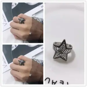 J076 Five-pointed Star / Adjustable Opening