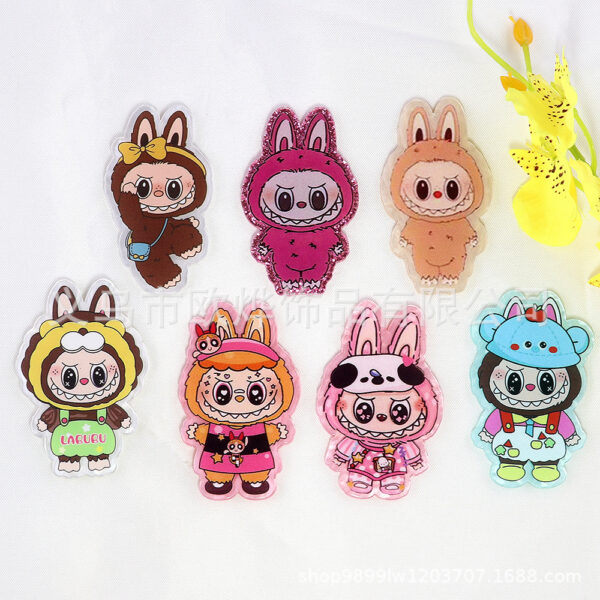 oly-5479d333f11b7e437f0df86d8f14686f Wholesale loose powder cartoon cloth cloth letter cute jewelry acrylic pin DIY patch accessories