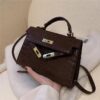 oly-549e32ec9fd9660a9ac10a73c6ee9faf Wholesale French Niche Texture Hand Bag Women's Bag Fashionable Simple Crossbody Bag Popular Kelly Bag