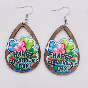 JE1207E / Wooden earrings