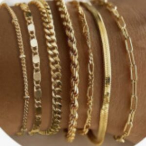 21 gold bracelet