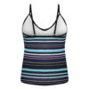 Wholesale  women's black and white stitching one-piece swimsuit solid color fashion sexy bikini swimsuit