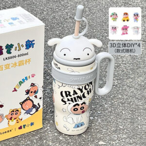 Xiaoxin white + 4 three-dimensional decorations / 800ML