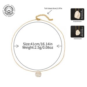 Baroque pearl single [natural pearl size random]