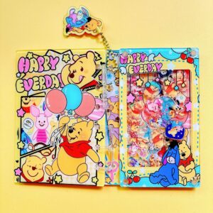 A7-winnie the pooh shaker book (full set with inner pages and pieces)