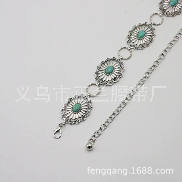 oly-55b0a4757de2a6f6f1fc2569cd4fd4d0 Wholesale bohemian waist chain women's fashion style accessories decorative turquoise ethnic style retro accessories waist chain
